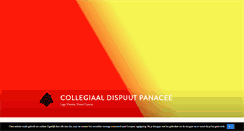 Desktop Screenshot of dispuutpanacee.nl