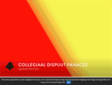 Tablet Screenshot of dispuutpanacee.nl